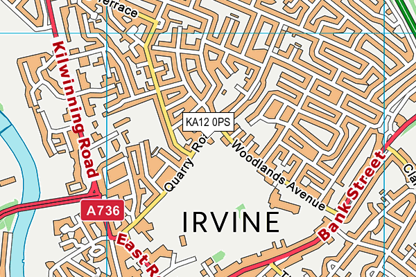 KA12 0PS map - OS VectorMap District (Ordnance Survey) KA12 0PS map - OS VectorMap District (Ordnance Survey)