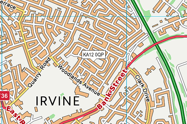 KA12 0QP map - OS VectorMap District (Ordnance Survey) KA12 0QP map - OS VectorMap District (Ordnance Survey)