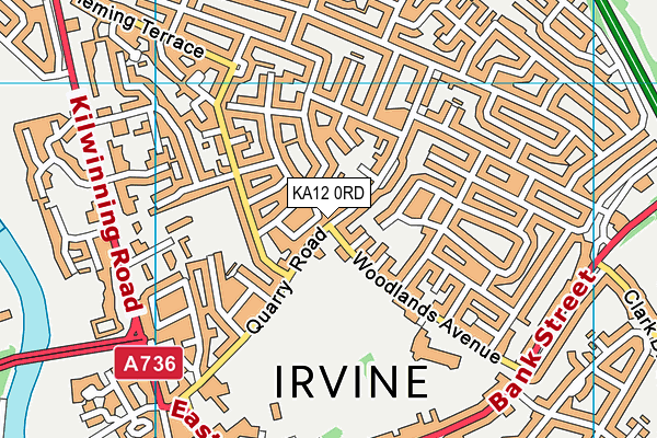 KA12 0RD map - OS VectorMap District (Ordnance Survey) KA12 0RD map - OS VectorMap District (Ordnance Survey)