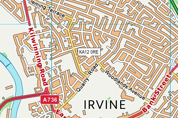 KA12 0RE map - OS VectorMap District (Ordnance Survey) KA12 0RE map - OS VectorMap District (Ordnance Survey)