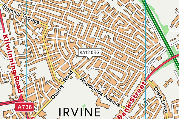 KA12 0RG map - OS VectorMap District (Ordnance Survey) KA12 0RG map - OS VectorMap District (Ordnance Survey)
