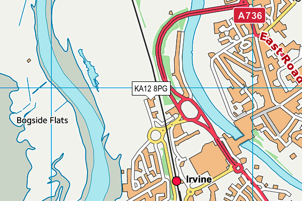 KA12 8PG map - OS VectorMap District (Ordnance Survey) KA12 8PG map - OS VectorMap District (Ordnance Survey)
