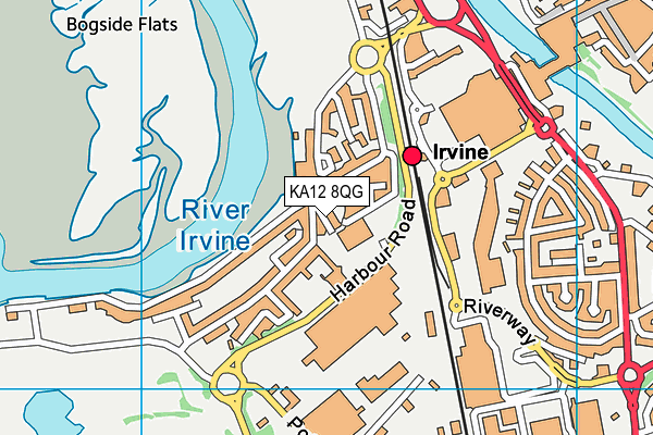 KA12 8QG map - OS VectorMap District (Ordnance Survey) KA12 8QG map - OS VectorMap District (Ordnance Survey)