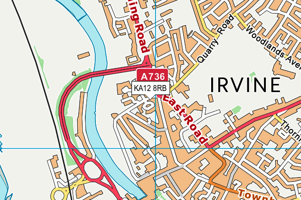 KA12 8RB map - OS VectorMap District (Ordnance Survey) KA12 8RB map - OS VectorMap District (Ordnance Survey)