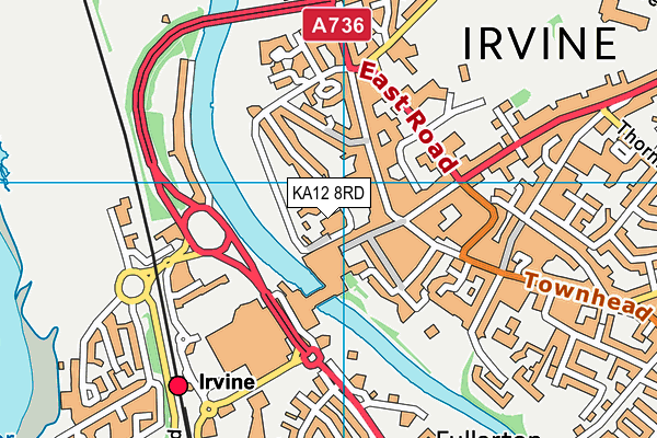 KA12 8RD map - OS VectorMap District (Ordnance Survey) KA12 8RD map - OS VectorMap District (Ordnance Survey)