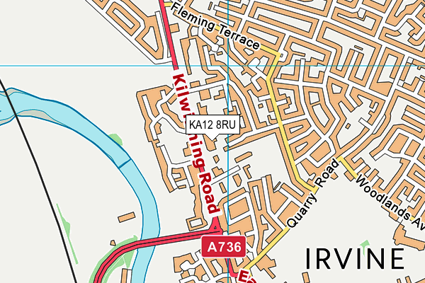 KA12 8RU map - OS VectorMap District (Ordnance Survey) KA12 8RU map - OS VectorMap District (Ordnance Survey)