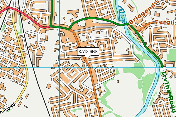 KA13 6BS map - OS VectorMap District (Ordnance Survey) KA13 6BS map - OS VectorMap District (Ordnance Survey)