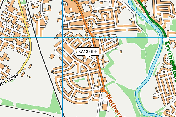 KA13 6DB map - OS VectorMap District (Ordnance Survey) KA13 6DB map - OS VectorMap District (Ordnance Survey)