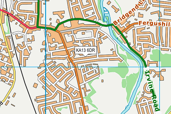 KA13 6DR map - OS VectorMap District (Ordnance Survey) KA13 6DR map - OS VectorMap District (Ordnance Survey)