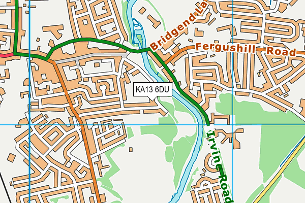 KA13 6DU map - OS VectorMap District (Ordnance Survey) KA13 6DU map - OS VectorMap District (Ordnance Survey)