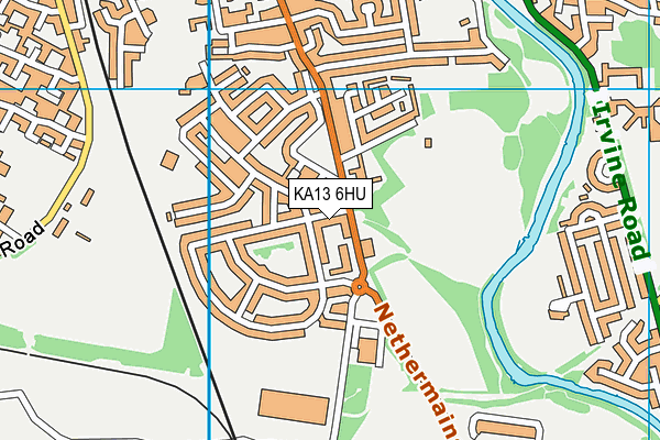 KA13 6HU map - OS VectorMap District (Ordnance Survey) KA13 6HU map - OS VectorMap District (Ordnance Survey)