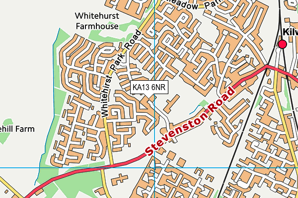 KA13 6NR map - OS VectorMap District (Ordnance Survey) KA13 6NR map - OS VectorMap District (Ordnance Survey)