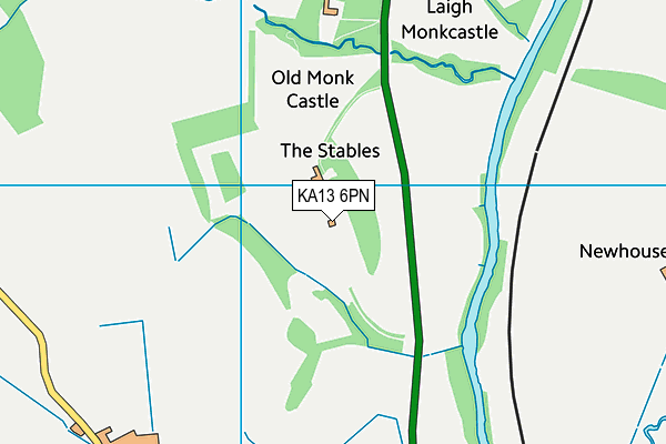 KA13 6PN map - OS VectorMap District (Ordnance Survey) KA13 6PN map - OS VectorMap District (Ordnance Survey)