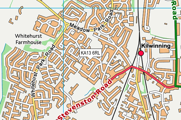 KA13 6RL map - OS VectorMap District (Ordnance Survey) KA13 6RL map - OS VectorMap District (Ordnance Survey)