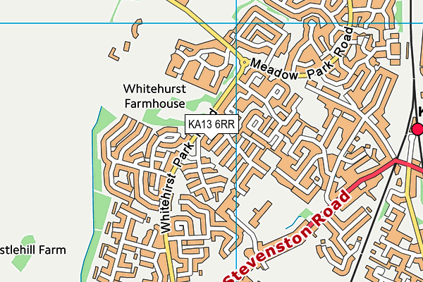 KA13 6RR map - OS VectorMap District (Ordnance Survey) KA13 6RR map - OS VectorMap District (Ordnance Survey)