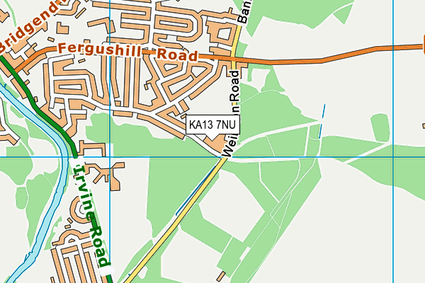 KA13 7NU map - OS VectorMap District (Ordnance Survey) KA13 7NU map - OS VectorMap District (Ordnance Survey)