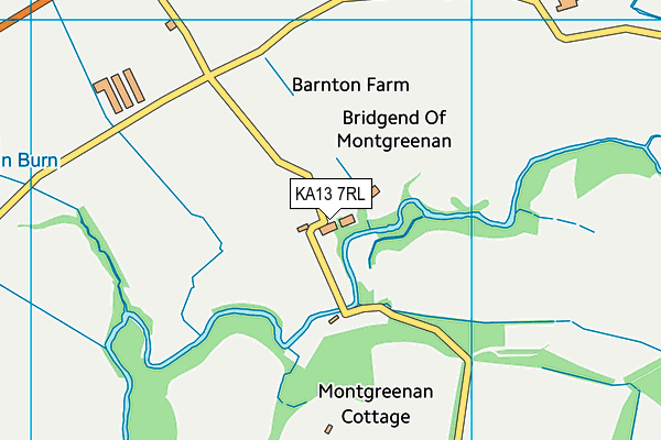 KA13 7RL map - OS VectorMap District (Ordnance Survey) KA13 7RL map - OS VectorMap District (Ordnance Survey)