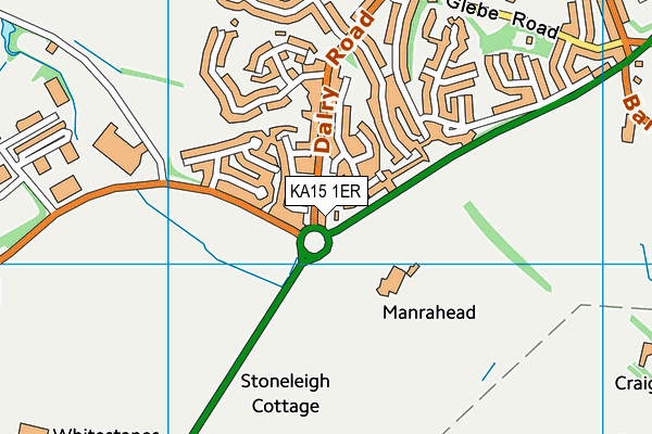 KA15 1ER map - OS VectorMap District (Ordnance Survey) KA15 1ER map - OS VectorMap District (Ordnance Survey)