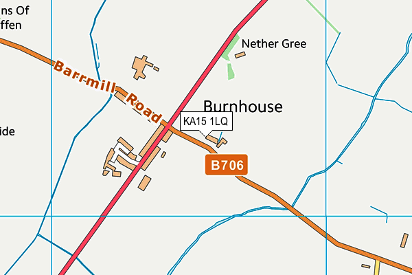 KA15 1LQ map - OS VectorMap District (Ordnance Survey) KA15 1LQ map - OS VectorMap District (Ordnance Survey)