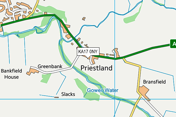 KA17 0NY map - OS VectorMap District (Ordnance Survey) KA17 0NY map - OS VectorMap District (Ordnance Survey)