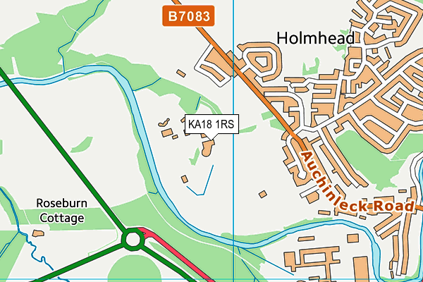 KA18 1RS map - OS VectorMap District (Ordnance Survey) KA18 1RS map - OS VectorMap District (Ordnance Survey)