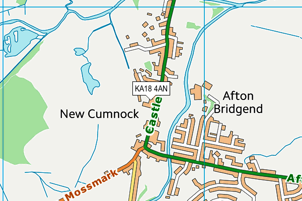 KA18 4AN map - OS VectorMap District (Ordnance Survey) KA18 4AN map - OS VectorMap District (Ordnance Survey)