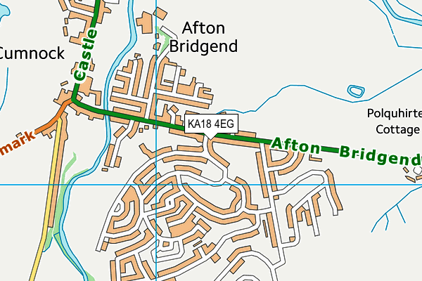 KA18 4EG map - OS VectorMap District (Ordnance Survey) KA18 4EG map - OS VectorMap District (Ordnance Survey)