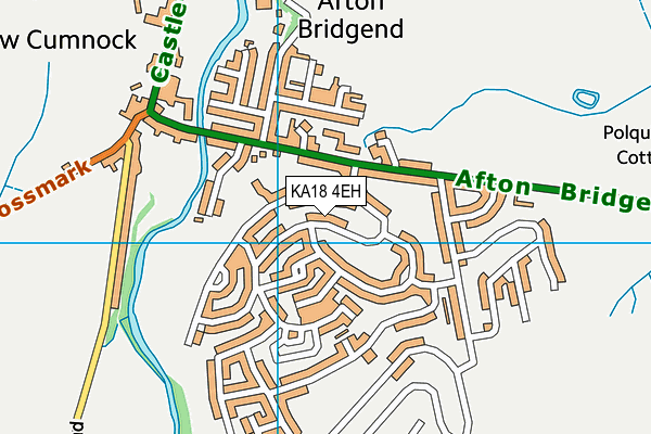KA18 4EH map - OS VectorMap District (Ordnance Survey) KA18 4EH map - OS VectorMap District (Ordnance Survey)