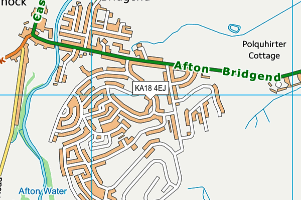 KA18 4EJ map - OS VectorMap District (Ordnance Survey) KA18 4EJ map - OS VectorMap District (Ordnance Survey)