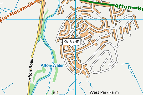 KA18 4HP map - OS VectorMap District (Ordnance Survey) KA18 4HP map - OS VectorMap District (Ordnance Survey)