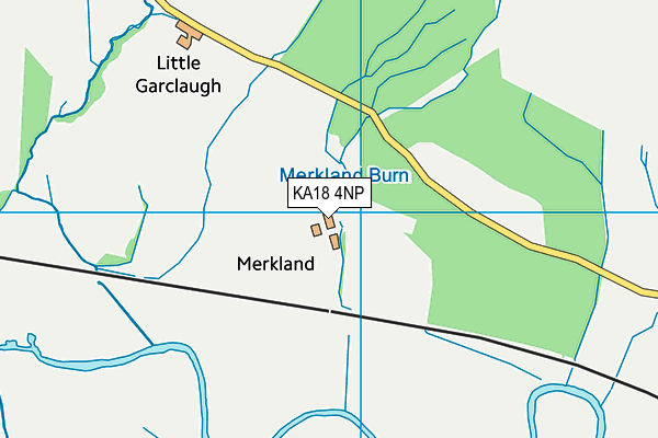 KA18 4NP map - OS VectorMap District (Ordnance Survey) KA18 4NP map - OS VectorMap District (Ordnance Survey)
