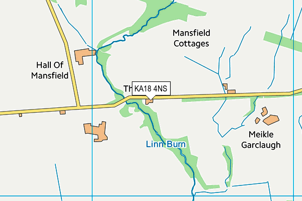 KA18 4NS map - OS VectorMap District (Ordnance Survey) KA18 4NS map - OS VectorMap District (Ordnance Survey)