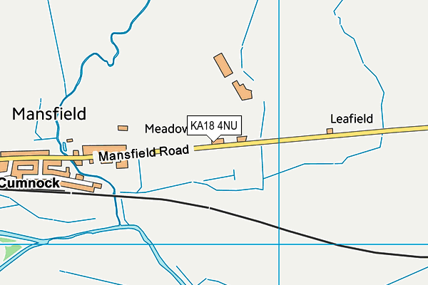 KA18 4NU map - OS VectorMap District (Ordnance Survey) KA18 4NU map - OS VectorMap District (Ordnance Survey)
