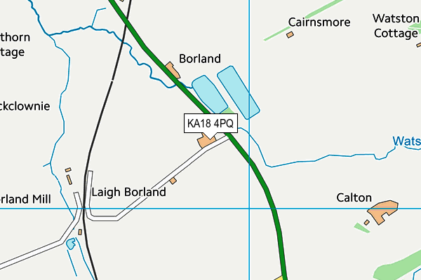 KA18 4PQ map - OS VectorMap District (Ordnance Survey) KA18 4PQ map - OS VectorMap District (Ordnance Survey)
