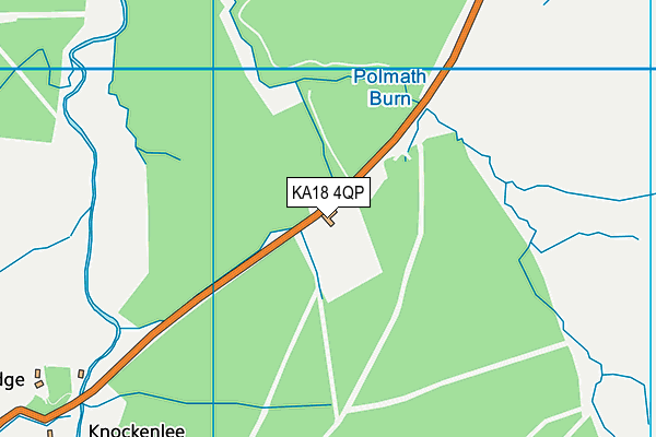 KA18 4QP map - OS VectorMap District (Ordnance Survey) KA18 4QP map - OS VectorMap District (Ordnance Survey)