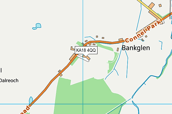 KA18 4QQ map - OS VectorMap District (Ordnance Survey) KA18 4QQ map - OS VectorMap District (Ordnance Survey)