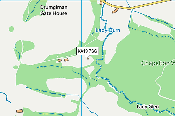 KA19 7SG map - OS VectorMap District (Ordnance Survey) KA19 7SG map - OS VectorMap District (Ordnance Survey)