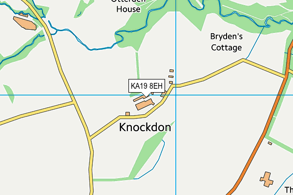 KA19 8EH map - OS VectorMap District (Ordnance Survey) KA19 8EH map - OS VectorMap District (Ordnance Survey)