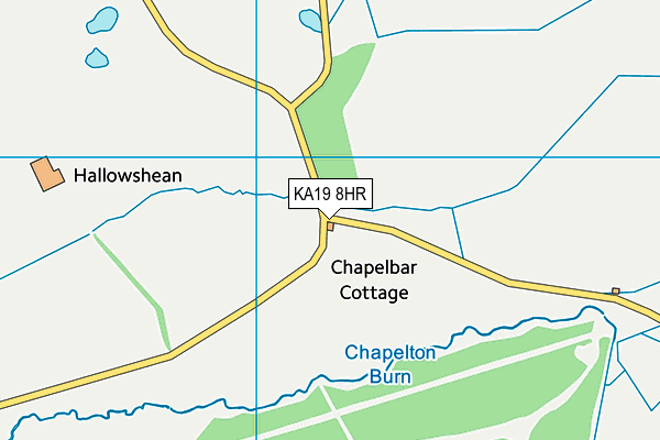 KA19 8HR map - OS VectorMap District (Ordnance Survey) KA19 8HR map - OS VectorMap District (Ordnance Survey)