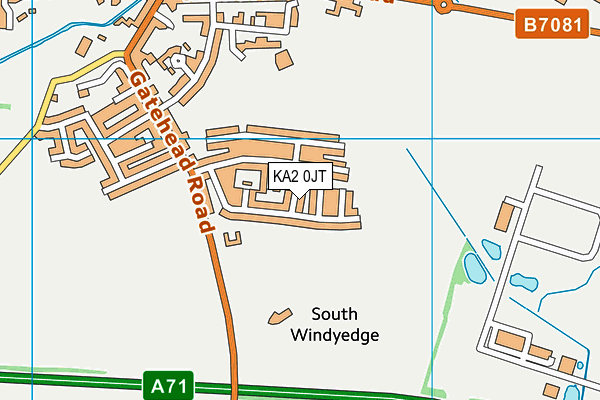 KA2 0JT map - OS VectorMap District (Ordnance Survey) KA2 0JT map - OS VectorMap District (Ordnance Survey)