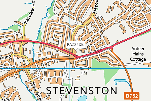 KA20 4DE map - OS VectorMap District (Ordnance Survey) KA20 4DE map - OS VectorMap District (Ordnance Survey)