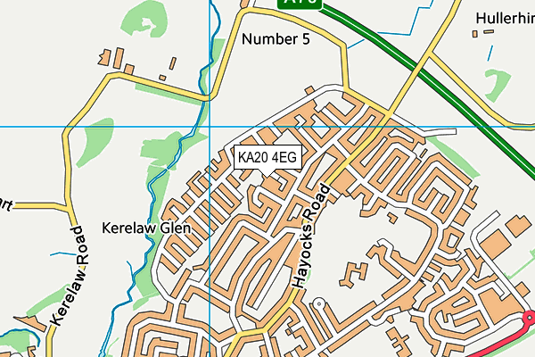 KA20 4EG map - OS VectorMap District (Ordnance Survey) KA20 4EG map - OS VectorMap District (Ordnance Survey)