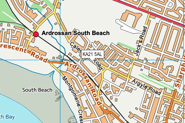 KA21 5AL map - OS VectorMap District (Ordnance Survey) KA21 5AL map - OS VectorMap District (Ordnance Survey)