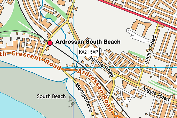 KA21 5AP map - OS VectorMap District (Ordnance Survey) KA21 5AP map - OS VectorMap District (Ordnance Survey)