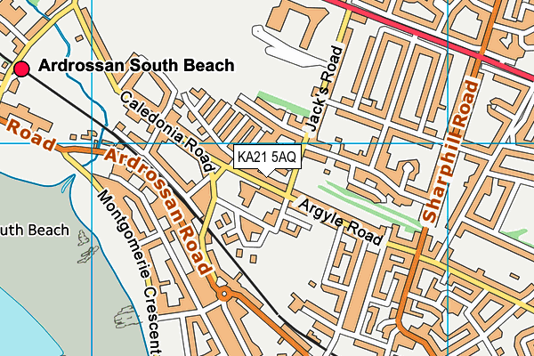 KA21 5AQ map - OS VectorMap District (Ordnance Survey) KA21 5AQ map - OS VectorMap District (Ordnance Survey)