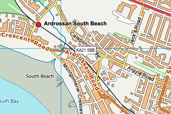 KA21 5BB map - OS VectorMap District (Ordnance Survey) KA21 5BB map - OS VectorMap District (Ordnance Survey)