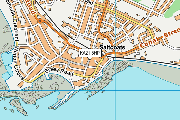 KA21 5HP map - OS VectorMap District (Ordnance Survey) KA21 5HP map - OS VectorMap District (Ordnance Survey)