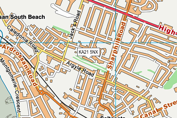 KA21 5NX map - OS VectorMap District (Ordnance Survey) KA21 5NX map - OS VectorMap District (Ordnance Survey)