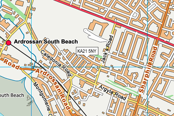 KA21 5NY map - OS VectorMap District (Ordnance Survey) KA21 5NY map - OS VectorMap District (Ordnance Survey)