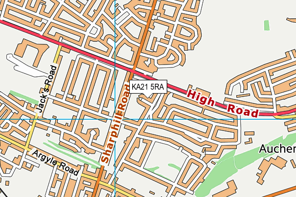 KA21 5RA map - OS VectorMap District (Ordnance Survey) KA21 5RA map - OS VectorMap District (Ordnance Survey)